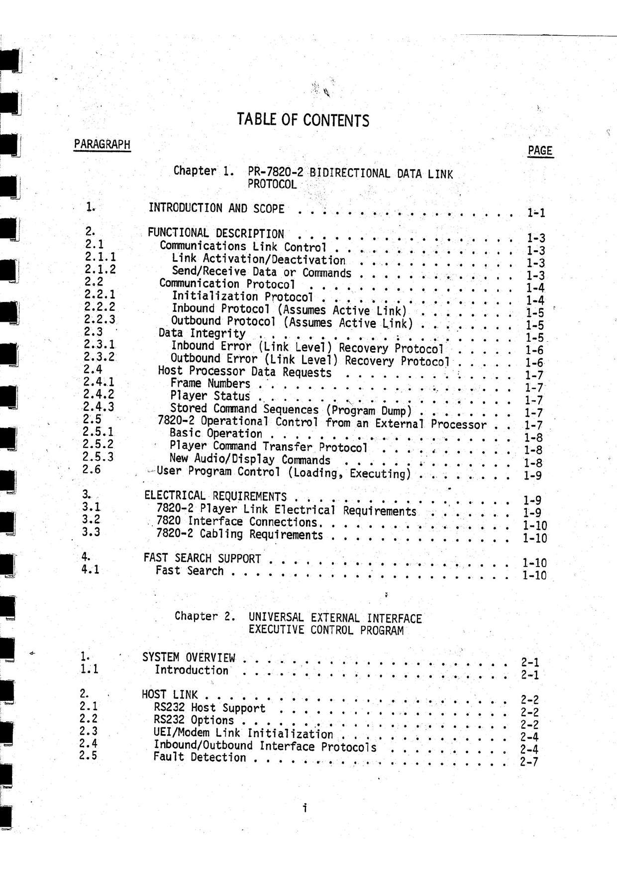 DVA SYSTEM MANUAL FOR OPTICAL VIDEODISC PLAYERS - Image 5