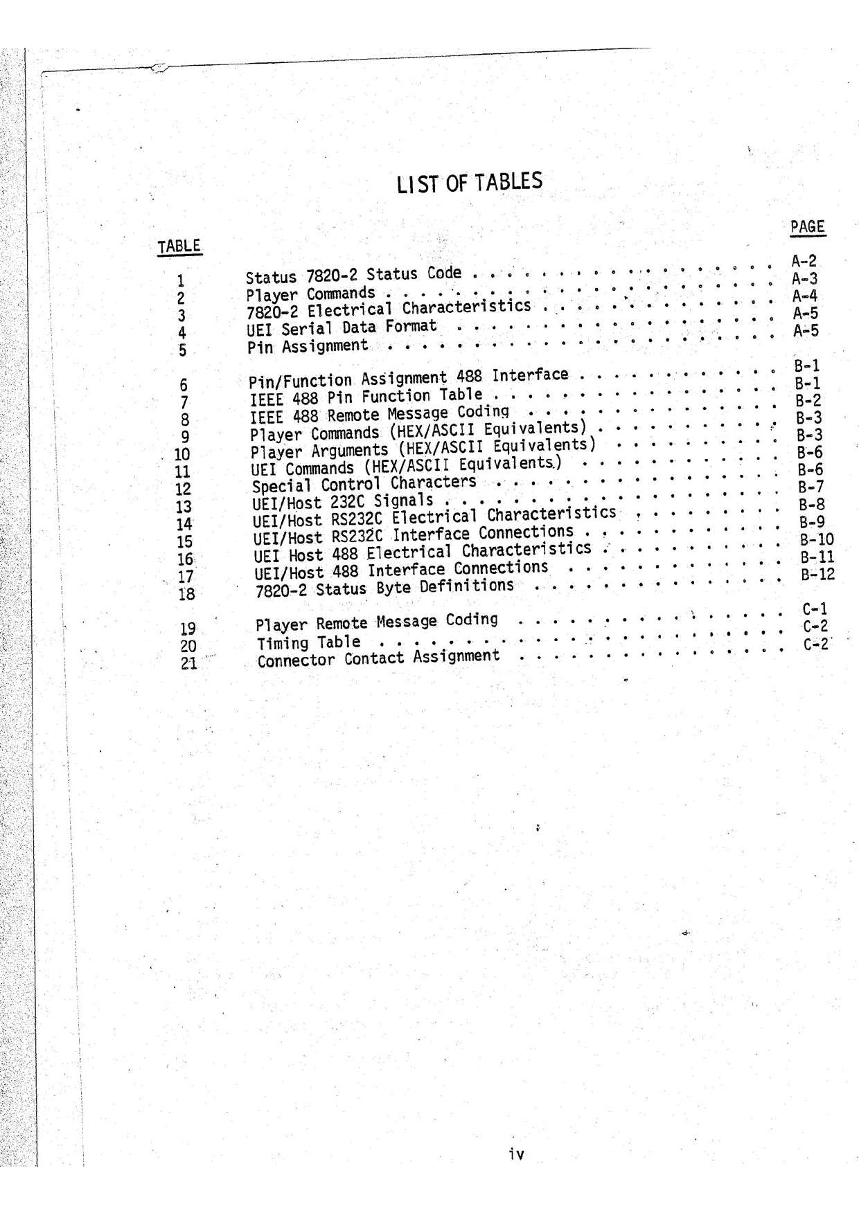 DVA SYSTEM MANUAL FOR OPTICAL VIDEODISC PLAYERS - Image 3