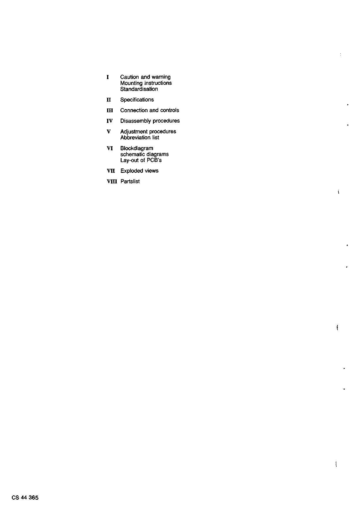 Philips Multi laser disc player LDP400/00B/19B Service Manual Instant Download - Image 3