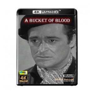 A Bucket of Blood V2 Front-cropped A Bucket of Blood – 4K UHD Edition (Region-Free)