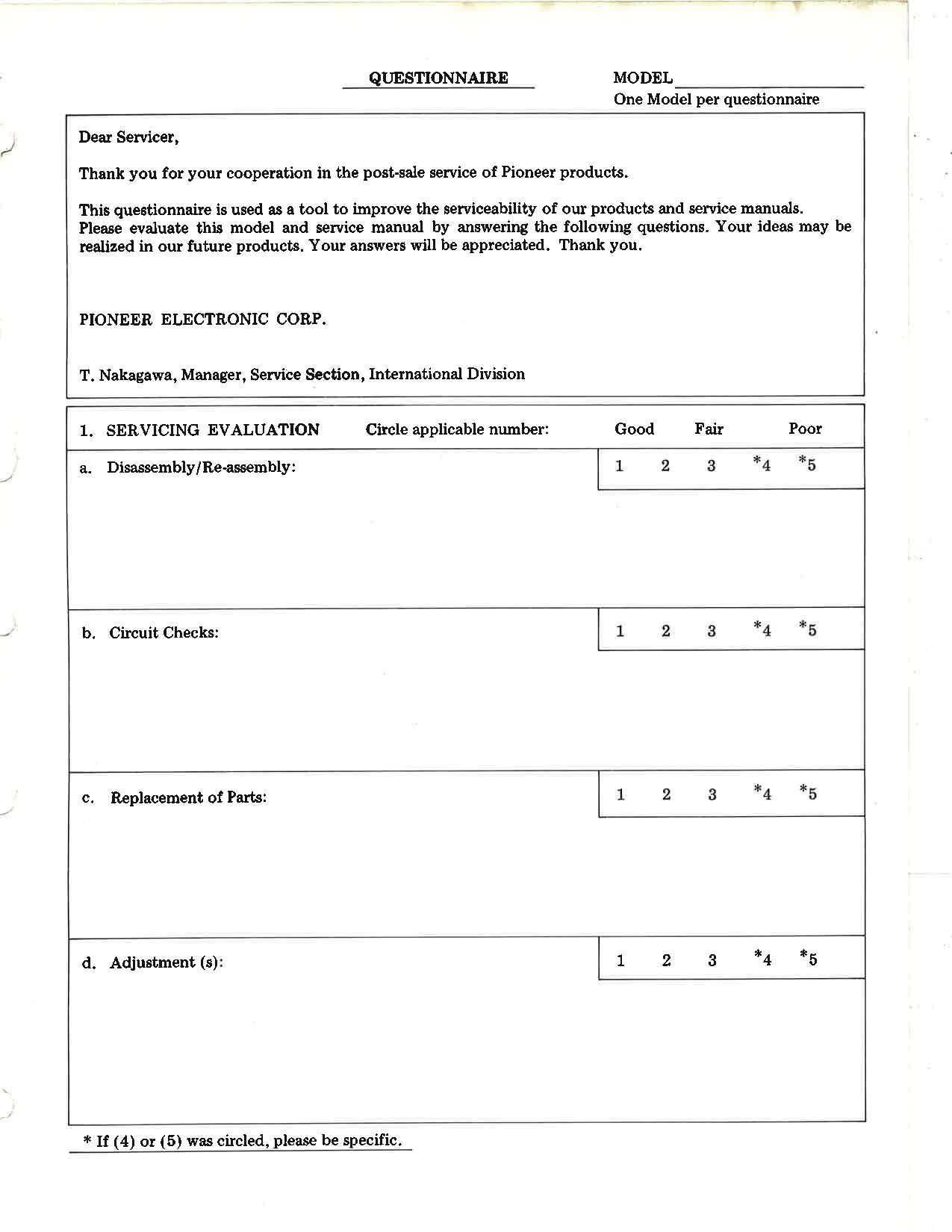 Pioneer IU-04 Video Disc Interface Service Manual - Instant download - Image 3