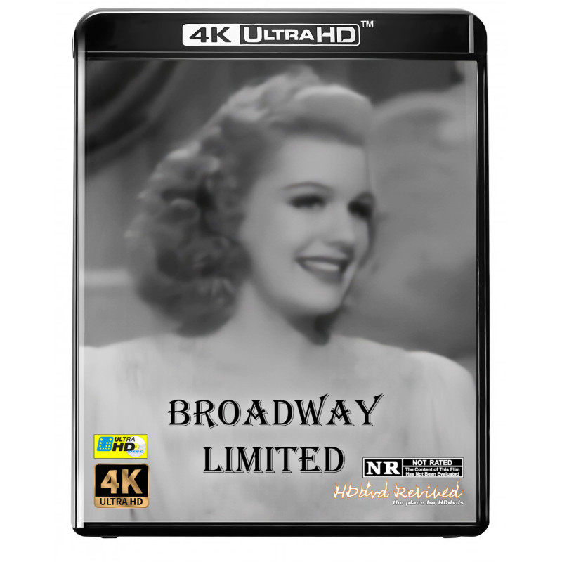 Broadway Limited (1941) - 4K UHD Disc - (UltraHD Disc) - High Definition - Compatible with 4k UltraHD Bluray